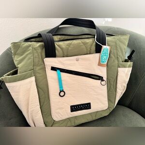 Green and Cream Women's Tote Bag
New